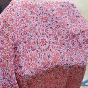 Fever Vibrant Peach Blouse